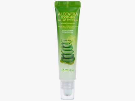 Farmstay Aloe Vera Soothing Rolling Eye Serum 25ml