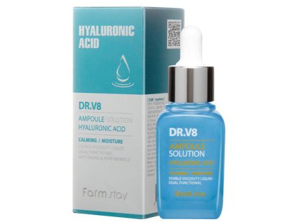 Farmstay Dr.V8 Ampoule Solution Hyaluronic Acid 30ml