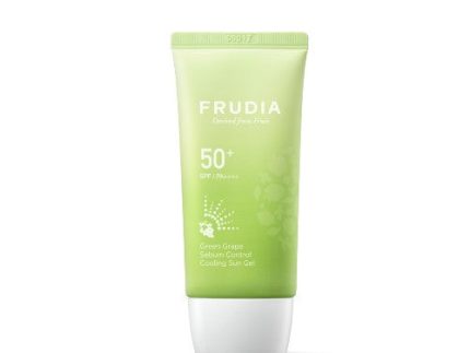 FRUDIA Green Grape Sebum Control Cooling Sun Gel SPF50+ PA++++ 50g