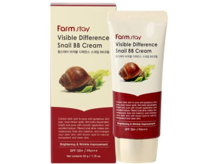 Farmstay Visible Difference Snail BB Cream SPF50+ PA++++ 50g