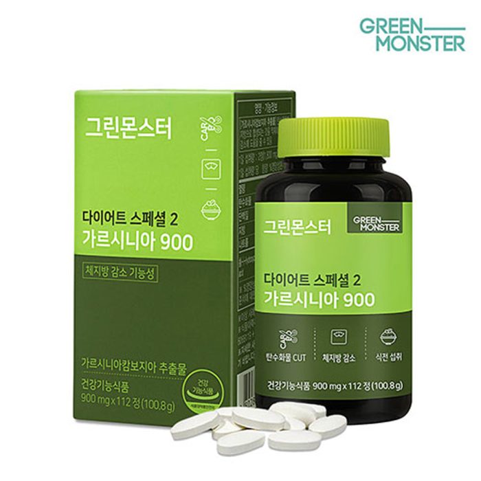 GREEN MONSTER Diet Special 2 Garcinia 900 (900mg * 112pcs)