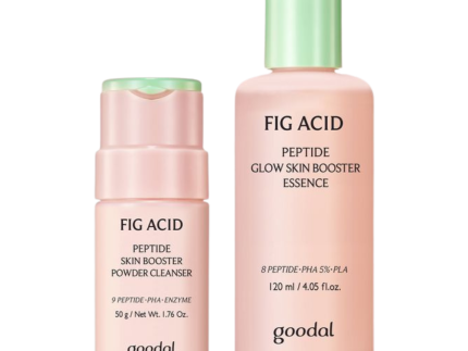 goodal Pig Acid Peptide Skin Booster Powder Cleanser 50g + Essence 120ml Set