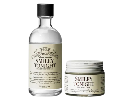 GRAYMELIN Smiley Tonight Snail Nutrition & Moisture 2-Piece Skincare Set
