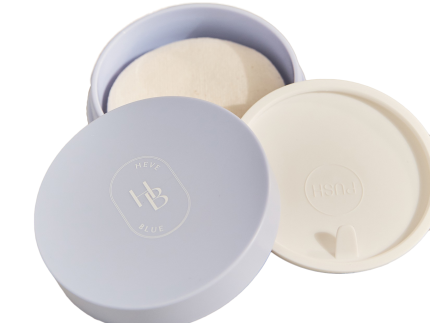 HEVE BLUE Double Lock Refill Container + Biodegradable Sheet Pad 10pcs