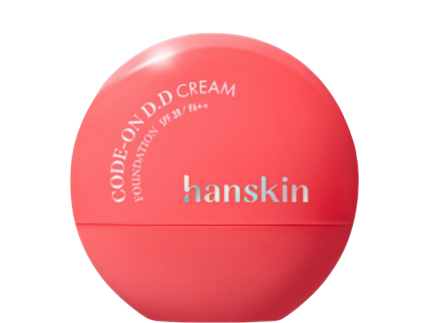 Hanskin Code-On DD Cream Foundation SPF38 PA++ 35ml – 5 Colors