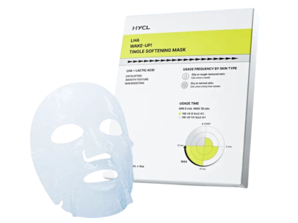 HYCL RAHA Wake-Up Tingle Softening Mask 15ml 1 Set (4 Sheets)