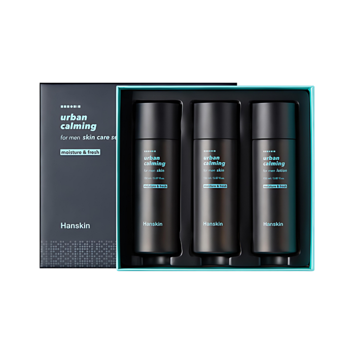 Hanskin Urban Calming For Men Skincare Set