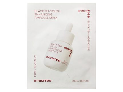 Innisfree Black Tea Youth Enhancing Ampoule Mask 28ml 5ea/10ea
