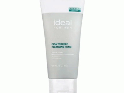IDEAL FOR MEN Cica Trouble Cleansing Foam 150ml