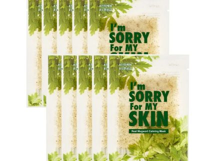 I'm Sorry for My Skin Real Mugwort Calming Mask 23ml * 10ea