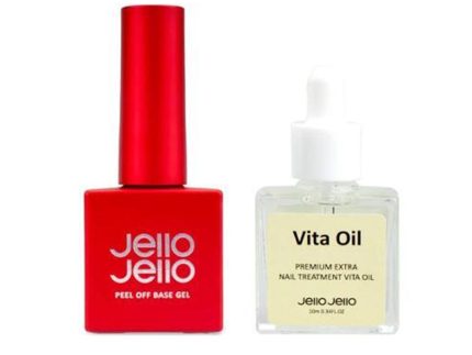 JELLO JELLO Peel Off Base Gel + Vita Oil Special Set