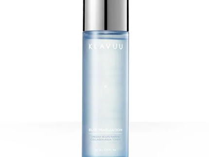 KLAVUU Blue Pearlsation One Day 8 Cups Marine Collagen Aqua Toner 140ml
