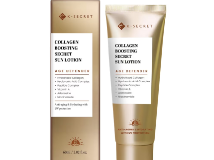 K-SECRET Collagen Boosting Secret Sun Lotion SPF 50+ PA++++ 60ml