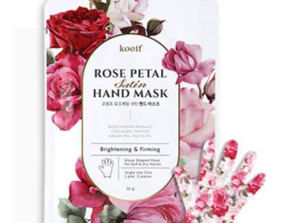 koelf Rose Petal Satin Hand Mask 1ea