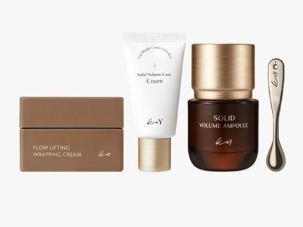 koy [Anti-Aging Set] Volume Ampoule 35ml + Wrapping Cream 50ml (+ Core Cream 25ml, Golden Lift Ball)