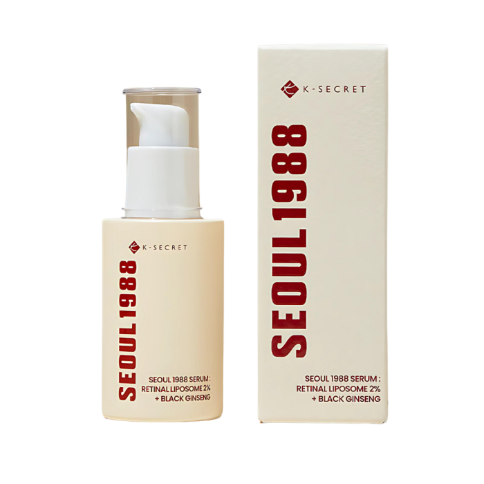 K-SECRET SEOUL 1988 Serum Retinal Liposome 2% + Black Ginseng 30ml