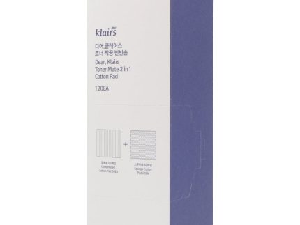 Klairs Toner Mate 2 in 1 Cotton Pad 12ea