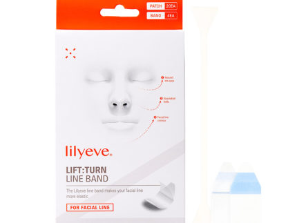 lilyeve Lift:Turn Line Band for Facial Line 20ea