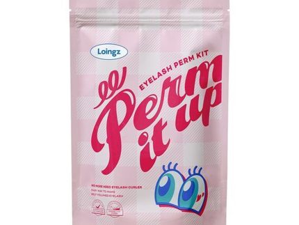 Loingz Perm It Up Eyelash Perm Kit – 10 Uses (L-Curl & C-Curl Included)
