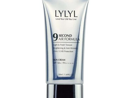 LYLYL 9 Second Air Formula Sun Cream SPF50+ PA++++ 50ml