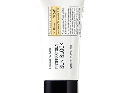 Logically, Skin Professional SUN BLOCK SPF50+ PA++++ 70g