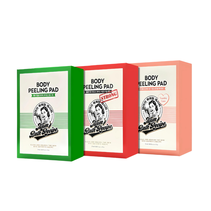 Mom's Bath Recipe Body Peeling Pad 30ml/25ml * 8ea