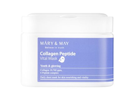 Mary&May Collagen Peptide Vital Mask (30ea)