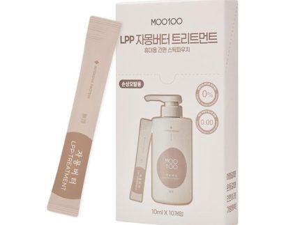 MOO100 Grapefruit Butter Treatment Travel Stick Pouch 10ml × 10pcs
