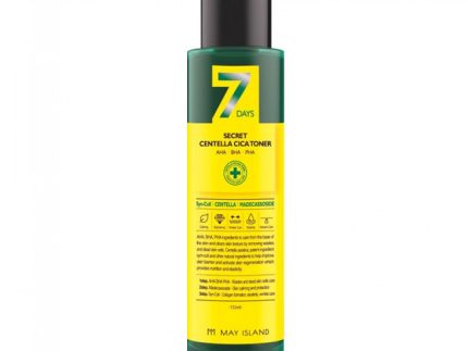 MAY ISLAND 7 Days Secret Centella Cica Toner 155ml