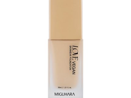 MIGUHARA Love Vegan Skin Foundation No.21 Light Beige SPF30 PA+++