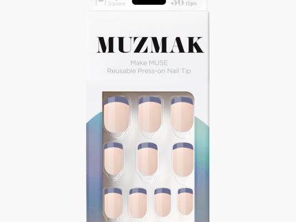 MUZMAK Nail Tips 36pcs #Blueberry Pie(Regular Square)