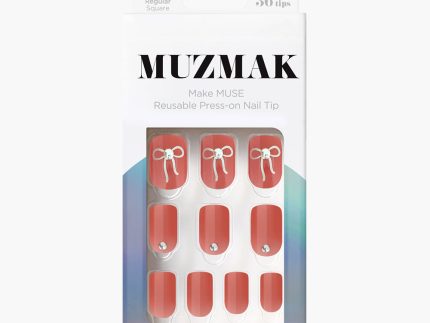 MUZMAK Nail Tips 36pcs #Mercury(Regular Square)