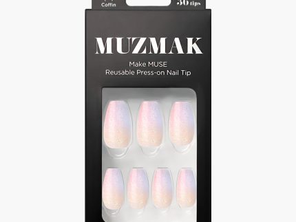 MUZMAK Nail Tips 36pcs #Daydream(Coffin)