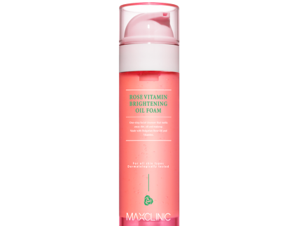MAXCLINIC Rose Vitamin Brightening Oil Foam 110g