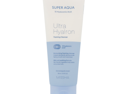 MISSHA Super Aqua Ultra Hyalron Foaming 200ml