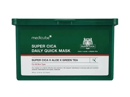 MEDICUBE Super Cica Daily Quick Mask 30 sheets