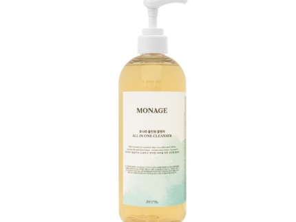 MONAGE Vegan All In One Mild Cleanser 520ml