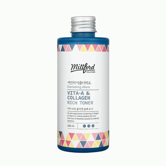 Millford Vita A & Collagen Rich Toner 200ml