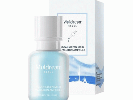Muldream Vegan Green Mild Hyaluron Ampoule 55ml
