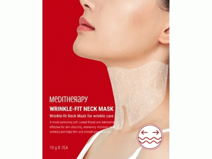 Meditherapy Wrinkle-Fit Neck Mask 10g *7ea