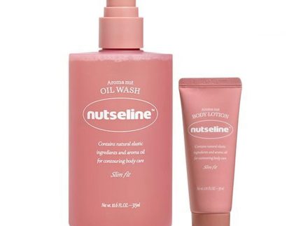 nutseline Aroma Nut Slim Fit Oil Wash 315ml Set (+Body Lotion 30ml)