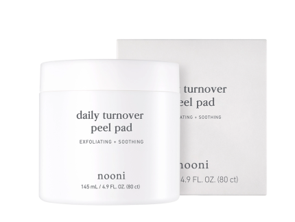 nooni daily turnover peel pad 145g (80 sheets)