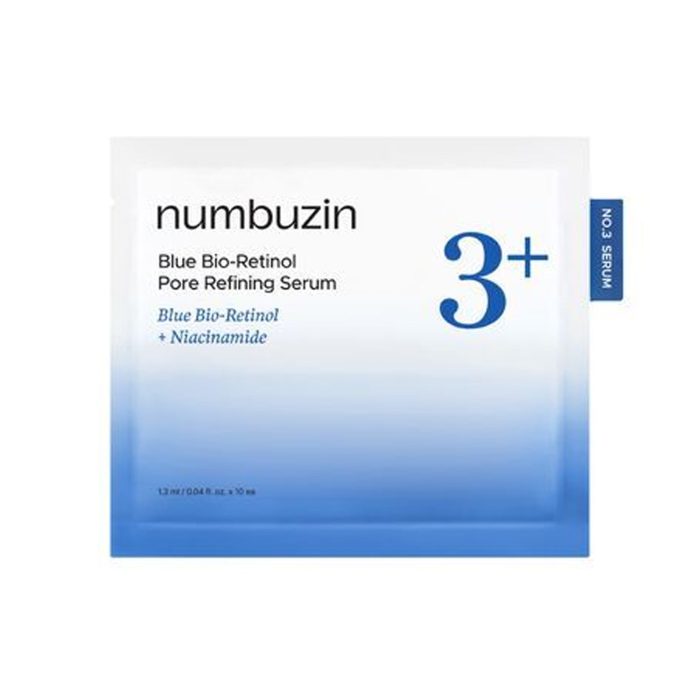 numbuzin No.3 Blue Bio-Retinol Pore Refining Serum 10ml (1ml × 10ea)