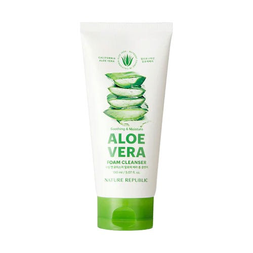 NATURE REPUBLIC Fresh Herb Aloe Cleansing Foam 170ml