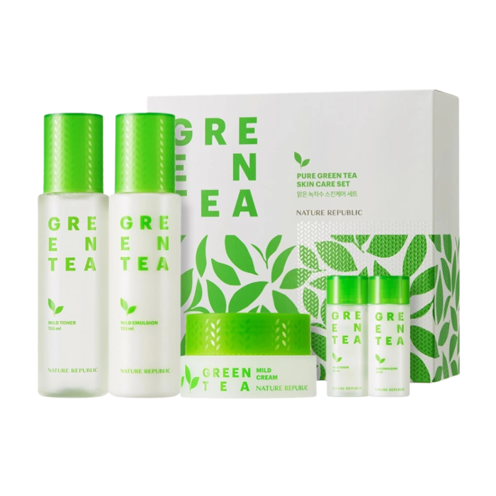 NATURE REPUBLIC Pure Green Tea Skincare Special Set