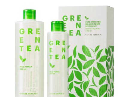 NATURE REPUBLIC Pure Green Tea Mild Bio Toner Special Set