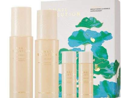NATURE REPUBLIC Snail Solution Skin Care Set - Toner & Emulsion