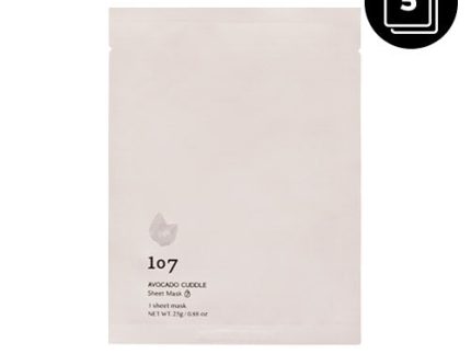 ONEOSEVEN Avocado Cuddle Sheet Mask 25g * 5ea