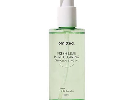 omitted Fresh Lime Pore Clearing Deep Cleansing Oil 200ml