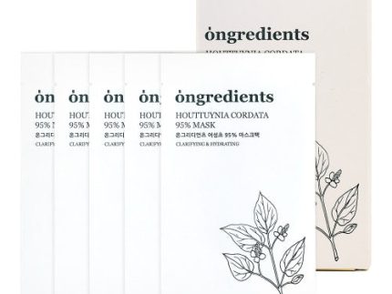 Ongredients Houttuynia Cordata 95% Mask 20g * 5ea